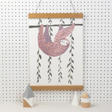 Load image into Gallery viewer, Sloth Art Print