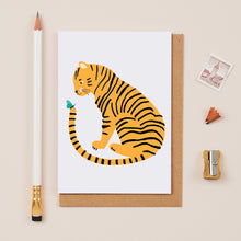 Load image into Gallery viewer, Tiger Friend Greeting Card