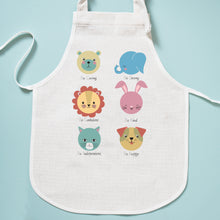 Load image into Gallery viewer, Be Kind Be Strong Be Caring Animal Apron
