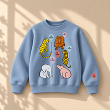 Load image into Gallery viewer, Animal Balloon Be Brave Be Strong Be Kind Sweatshirt
