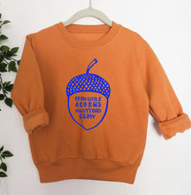 Load image into Gallery viewer, Little Acorn  Sweatshirt In Caramel
