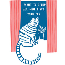 Load image into Gallery viewer, Cat In Window Print
