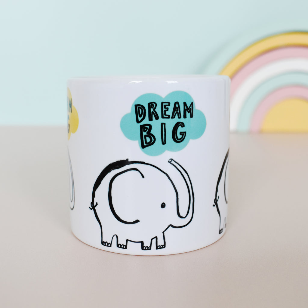 Dream Big Elephant Children's Mug