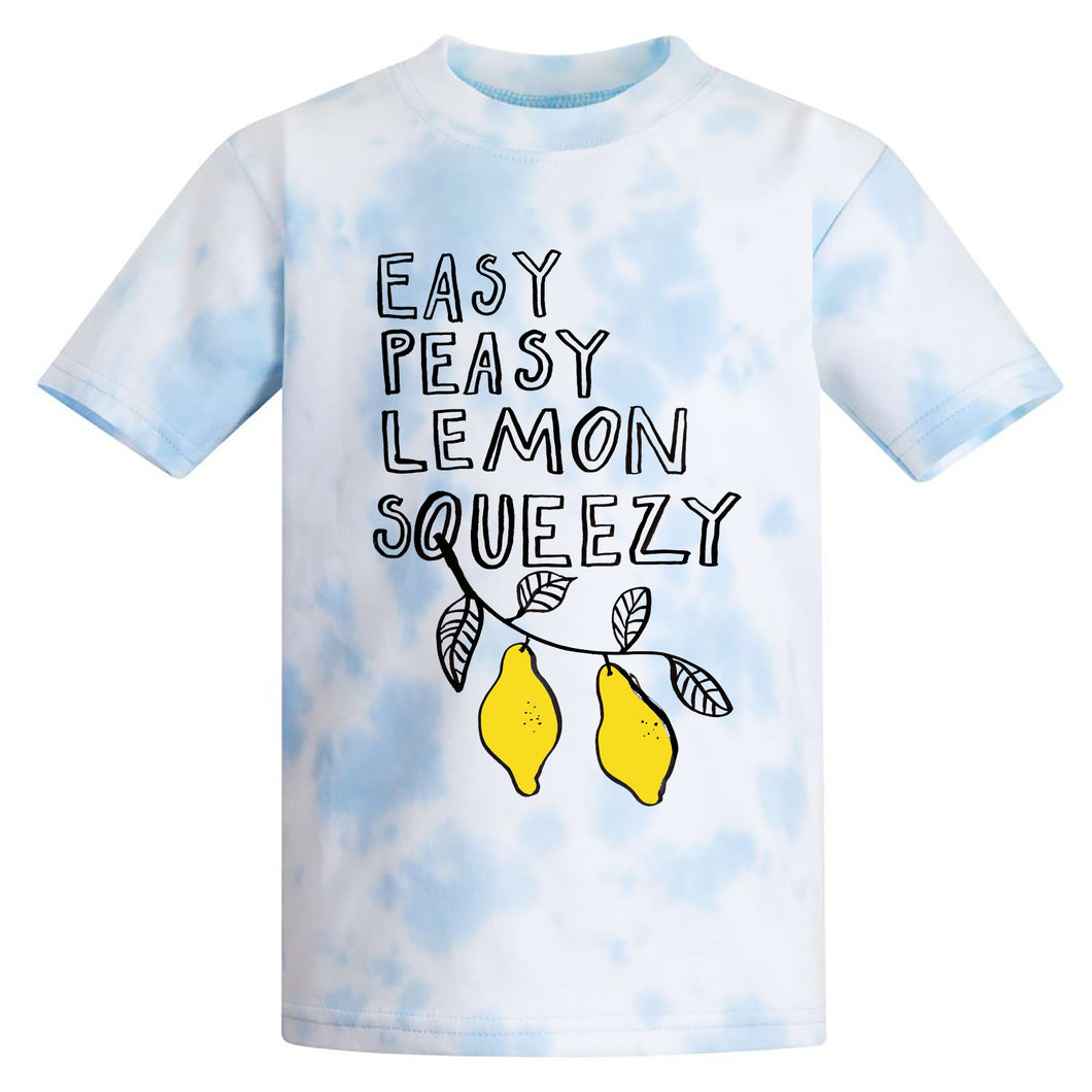 Easy Peasy Lemon Tie Dye T Shirt