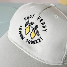 Load image into Gallery viewer, Easy Peasy Lemon Squeezy Pistachio Green Children&#39;s Cap
