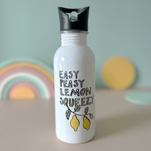Load image into Gallery viewer, Easy Peasy Lemon Squeezy Water Bottle
