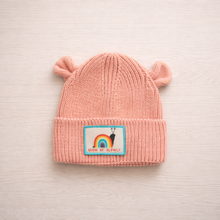 Load image into Gallery viewer, Baby Bear Beanie Grow Up Slowly
