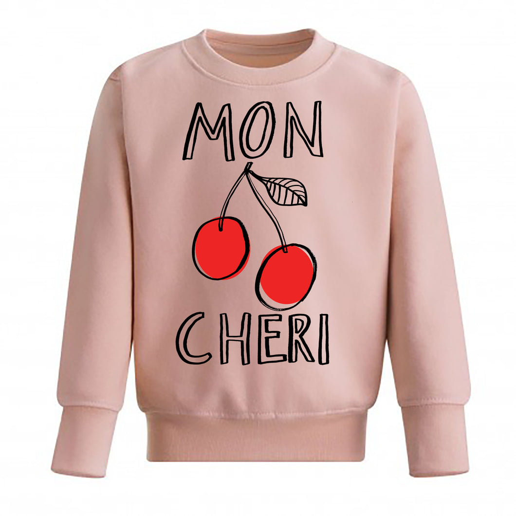 Mon Cheri Dusky Pink Sweatshirt