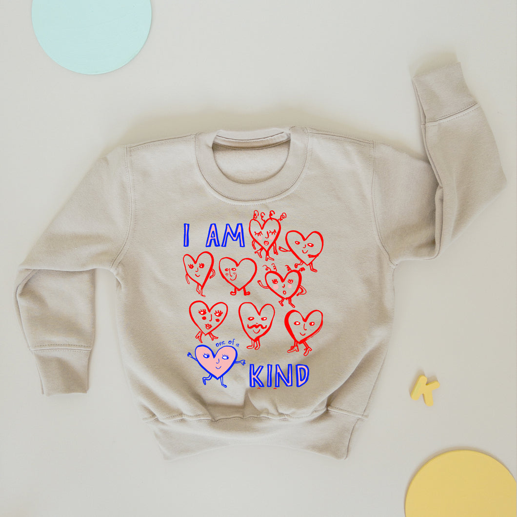 One Of A KIND Sweatshirt In Warm Taupe