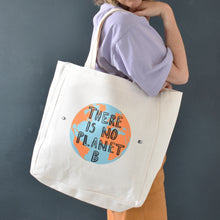 Load image into Gallery viewer, There Is No Planet B Tote Bag
