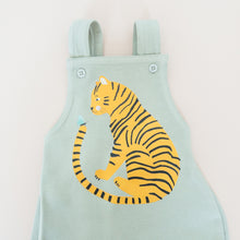 Load image into Gallery viewer, Tiger Fleece Overalls in Sage Green
