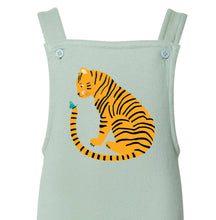 Load image into Gallery viewer, Tiger Fleece Overalls in Sage Green
