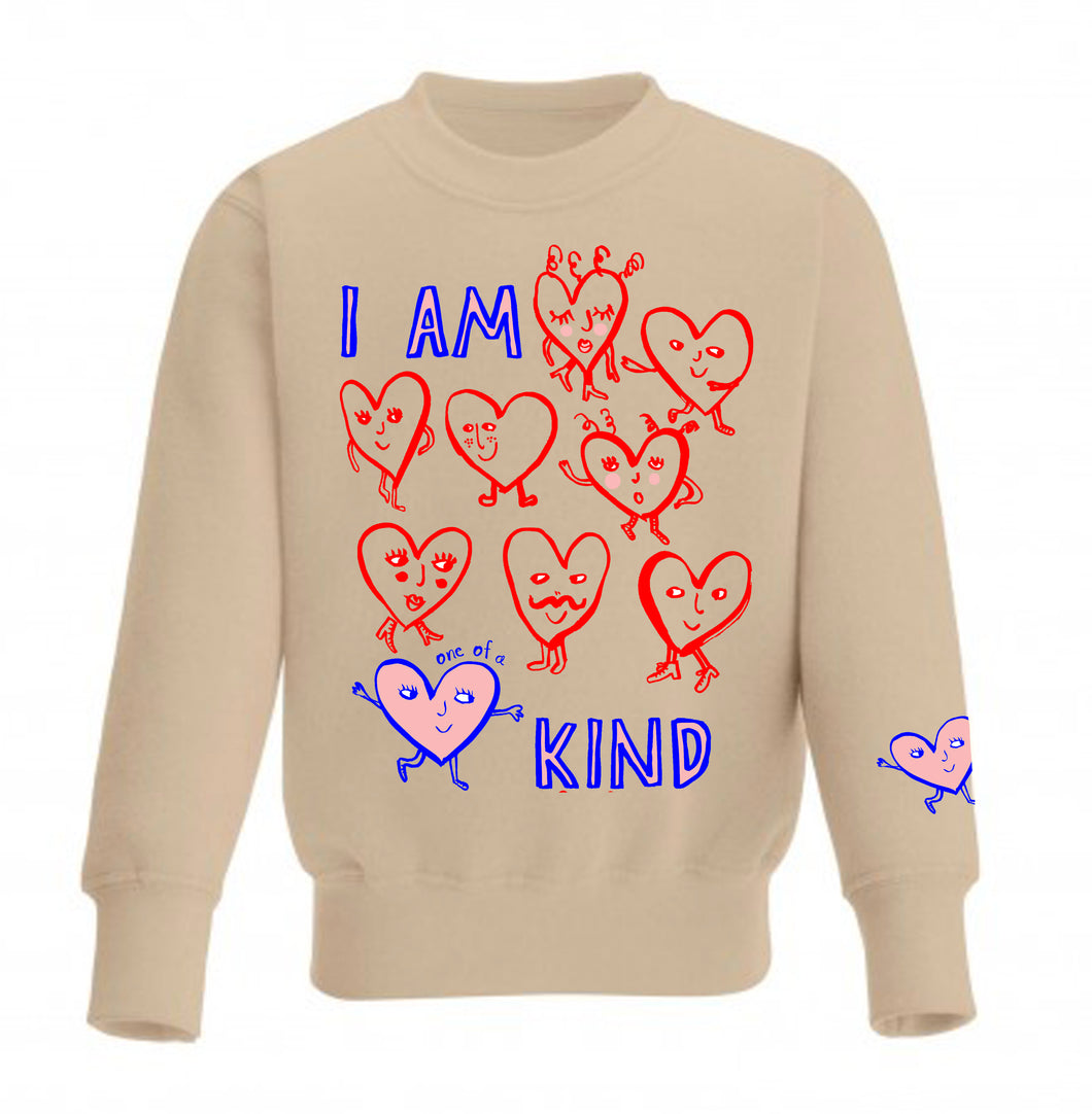 One Of A KIND Sweatshirt In Warm Taupe