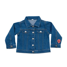 Load image into Gallery viewer, Animal Balloons Denim Jacket
