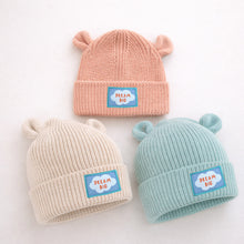 Load image into Gallery viewer, Baby Bear Beanie Dream Big Cloud
