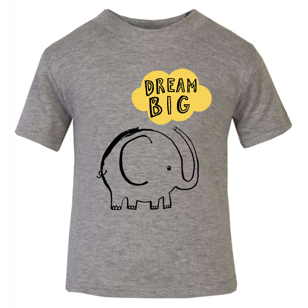 Elephant Dream Big Grey T Shirt