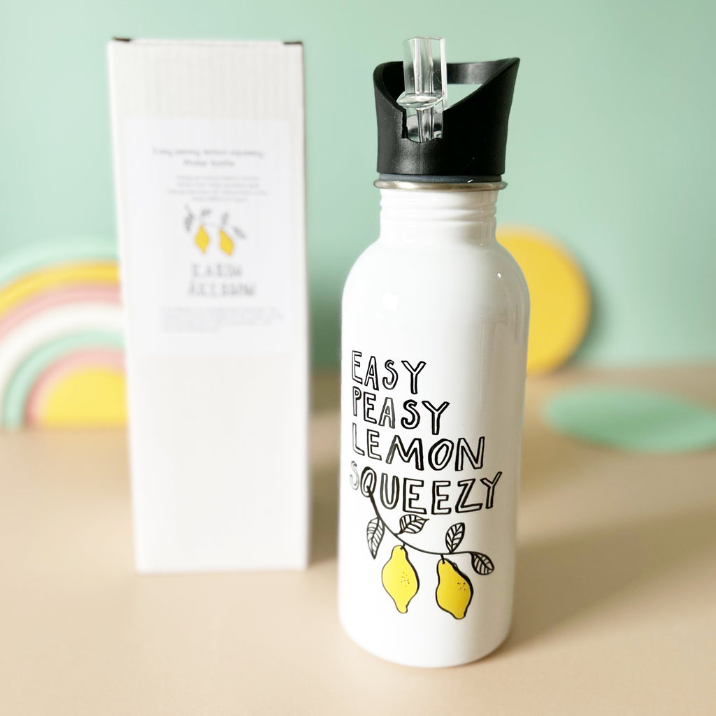 Easy Peasy Lemon Squeezy Water Bottle