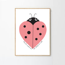 Load image into Gallery viewer, Personalised Ladybird Print

