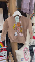 Load and play video in Gallery viewer, Animal Balloon Sweatshirt
