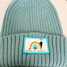 Load image into Gallery viewer, Grow Up Slowly Junior Beanie
