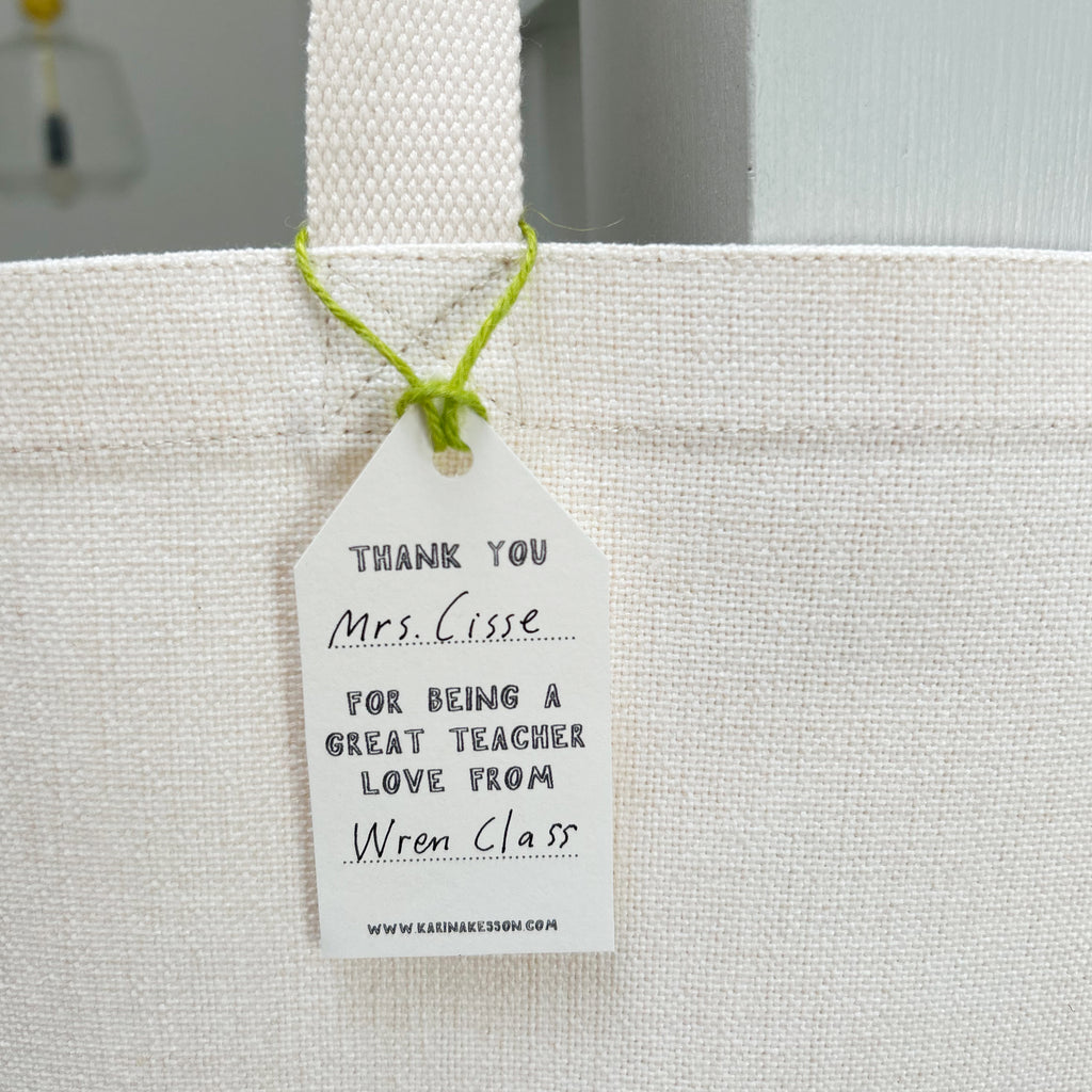 Teachers Tote Bag