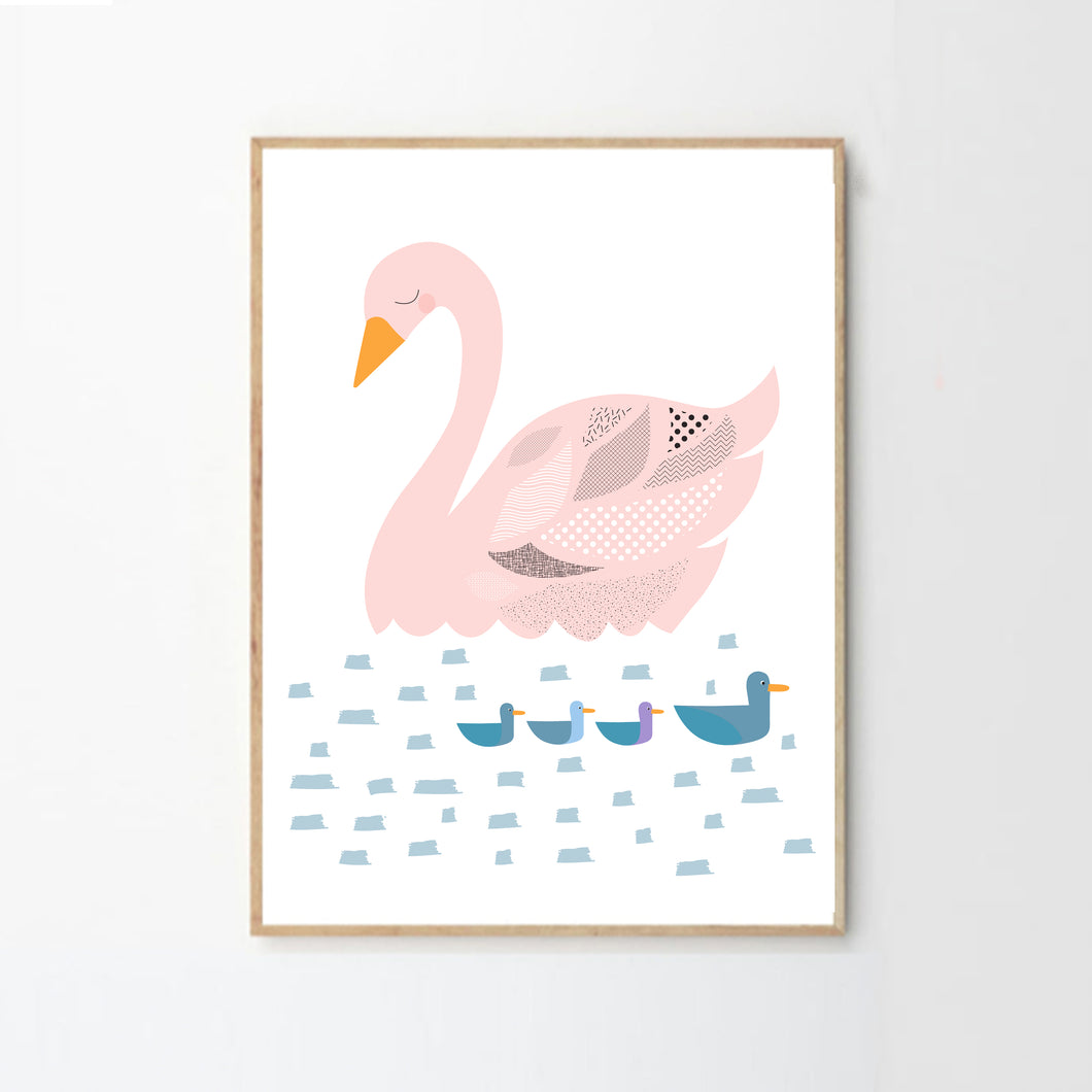 The Ugly Duckling Print
