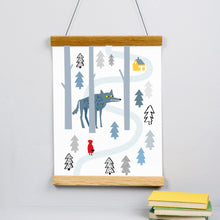 Load image into Gallery viewer, Little Red Riding Hood Print
