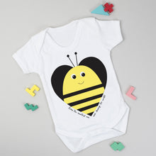 Load image into Gallery viewer, Bee Heart Babygrow
