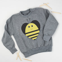 Load image into Gallery viewer, Bee Heart Sweatshirt

