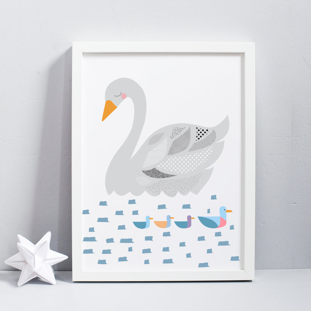 The Ugly Duckling Print