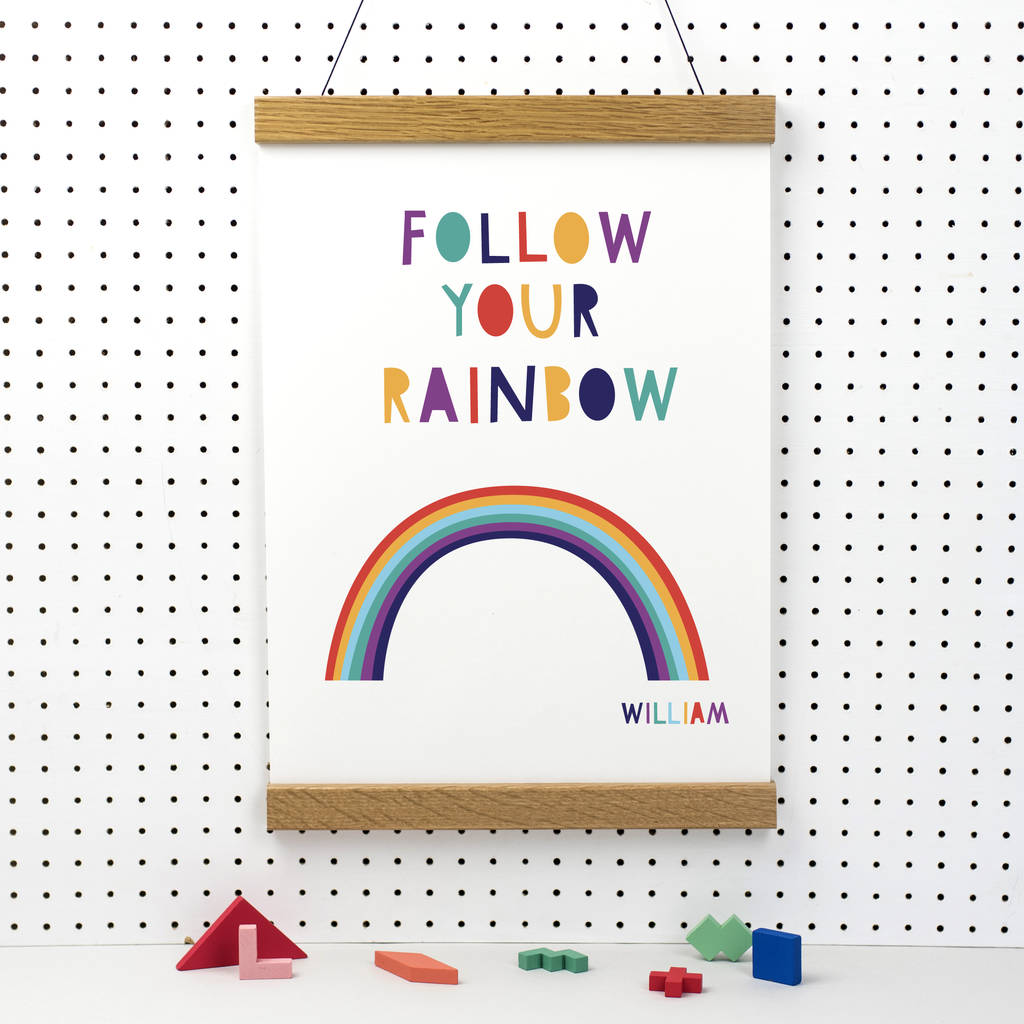 Follow Your Own Rainbow Print