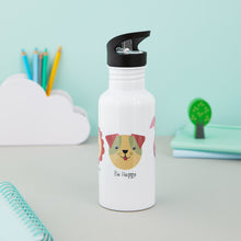 Load image into Gallery viewer, Be Kind Be Strong Be Brave... Animal Water Bottle

