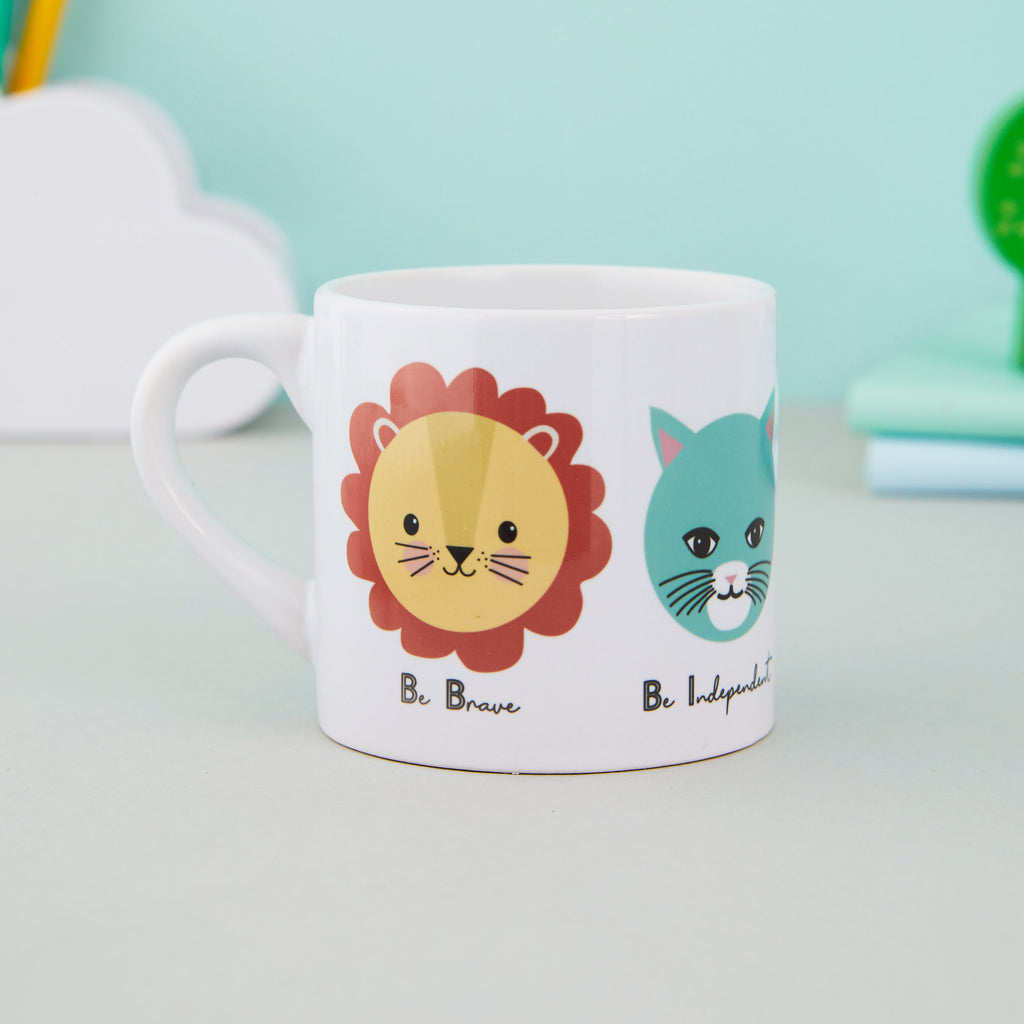 Gift Set - Animal Placemat + Mug + Coaster