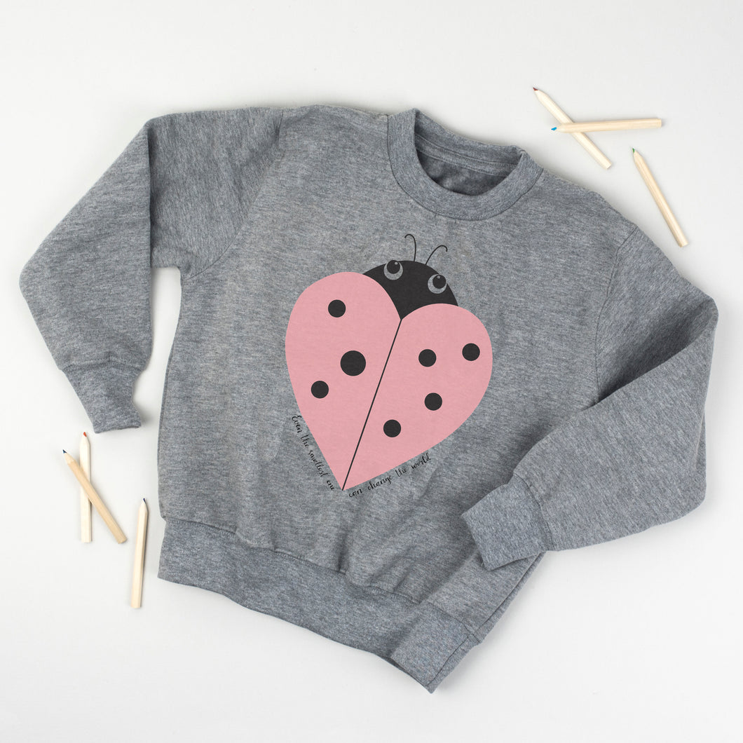 Ladybird Heart Sweatshirt