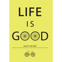 Load image into Gallery viewer, Enjoy The Ride Life Is Good Card
