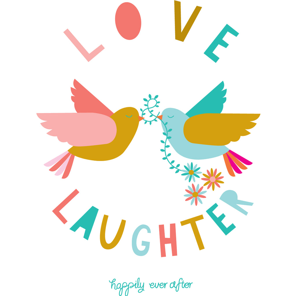 Romantic Love & Laughter Card