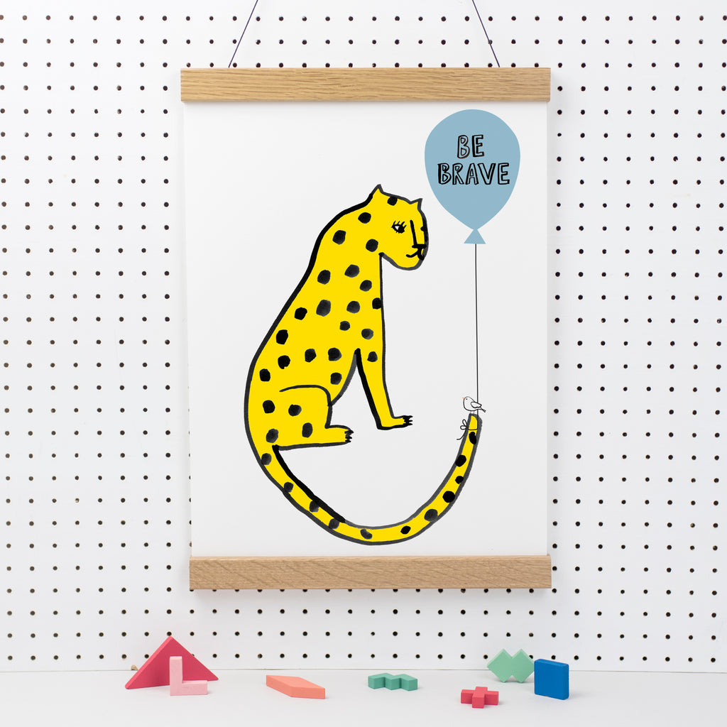 Leopard Balloon Print