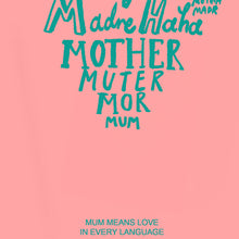Load image into Gallery viewer, &#39;Mum Means Love In Every Language&#39; Card
