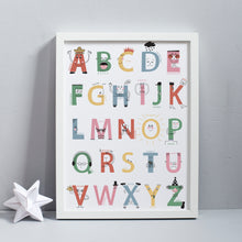 Load image into Gallery viewer, Alphabet Of Emotions Print
