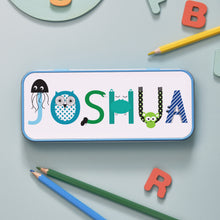 Load image into Gallery viewer, Children&#39;s Personalised Name Pencil Case - Various Colours
