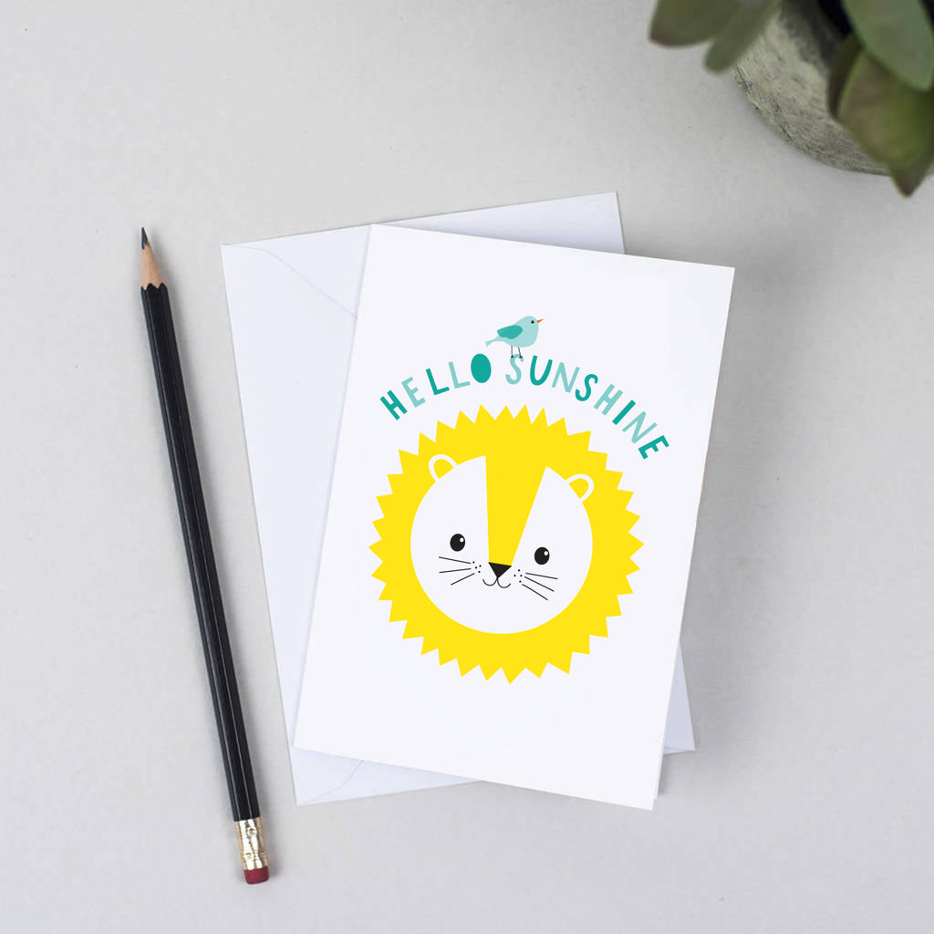 Hello Sunshine Card