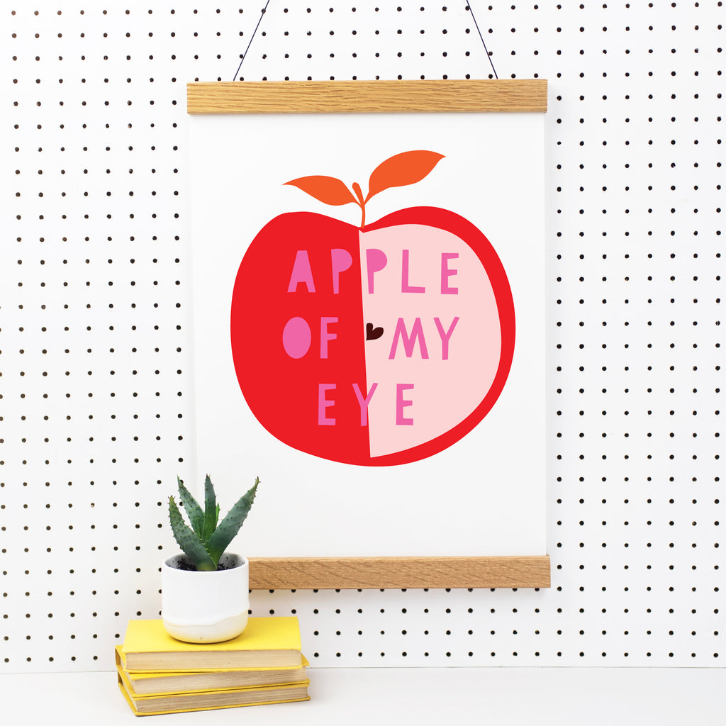 Apple Of My Eye Art Print