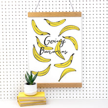 Load image into Gallery viewer, Going Bananas Art Print
