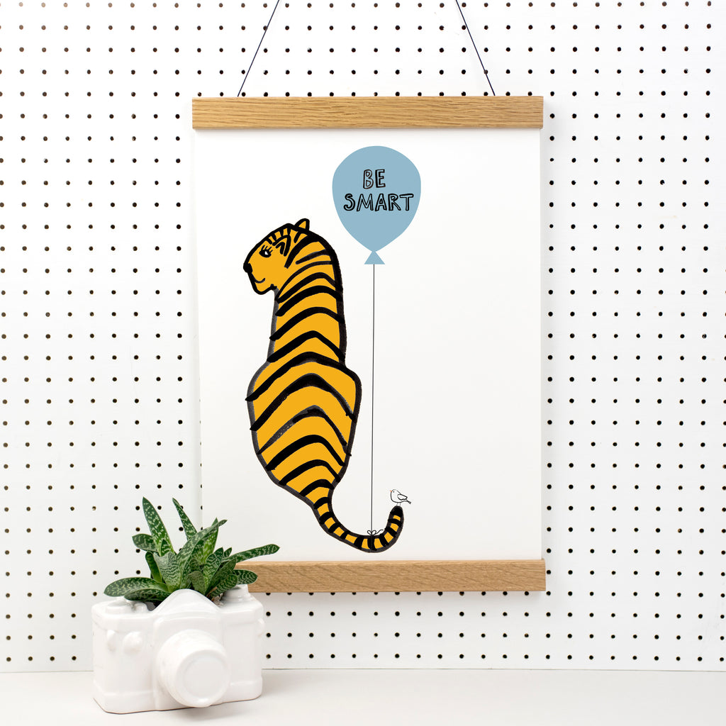Tiger Balloon Print