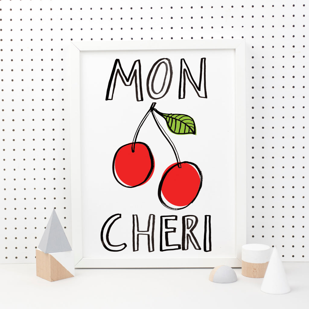 Mon Cheri Art Print