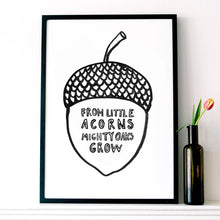 Load image into Gallery viewer, Acorn Art Print
