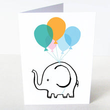 Load image into Gallery viewer, Elephant Celebration Card
