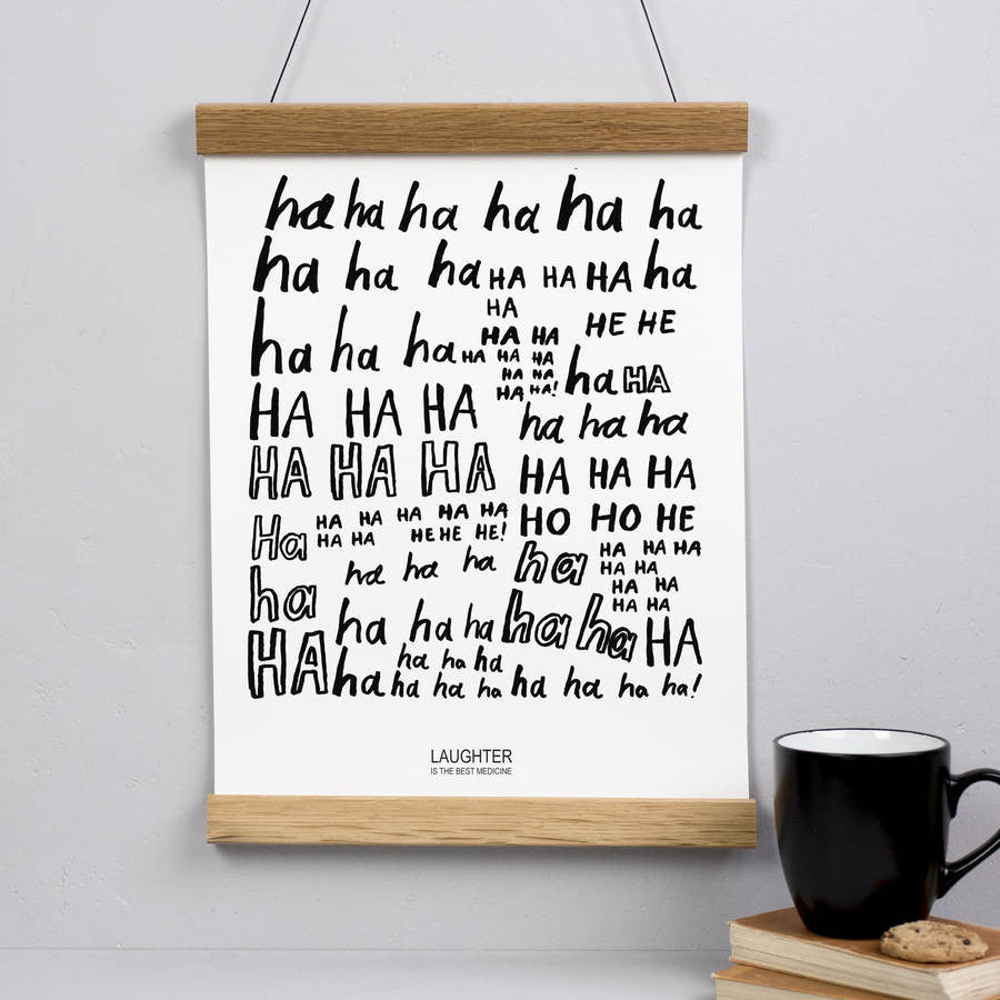 ‘Laughter Is The Best Medicine’ Print