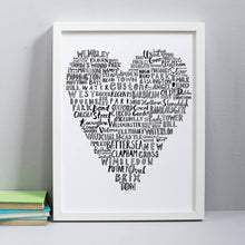 Load image into Gallery viewer, &#39;My Heart Belongs To London&#39; 30x40 cm Print
