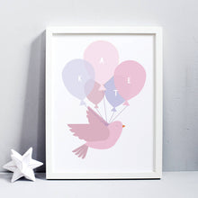 Load image into Gallery viewer, Personalised Bird Print
